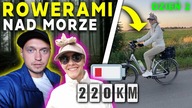 Rozładowały nam się ROWERY ELEKTRYCZNE w drodze z Warszawy nad Morze  Część 2/3
