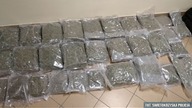 60 kg marihuany, warte 3 miliony, przemycane w mercedesie