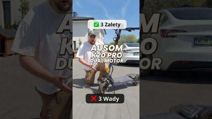 Ausom K20 Pro dual motor - wady o zalety