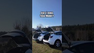 Bagażnik w Tesli Model Y - stara vs.  nowa #tesla #elektromobilność #danielgrzyb