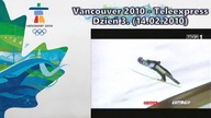 Adam Małysz srebrnym medalistą! (14. 02. 2010)