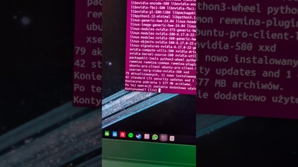 Tyle aktualizacji przez tydzień #ubuntu #linux #lts