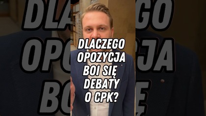 Opozycja boi się debaty o CPK? #dariuszmatecki #takdlacpk #kanałzero