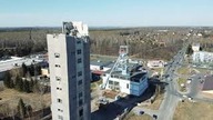 Wyburzenie szybu Witold II, kopalni Jan Kanty w Jaworznie