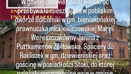 Dziewieniszki - Bolcieniiki - Rakliszki - Stoki.  Dieveniškės - Balčininkai - Rakliškės - Stakai