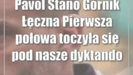 Pavol Stano (Górnik Łęczna): Pierwsza połowa toczyła się pod nasze dyktando