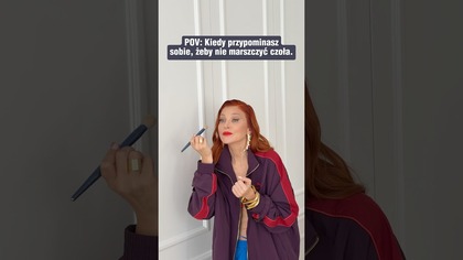 A Wy co wybieracie? Bogata mimika czy gładkie czoło?  #adafijał #twarz #mimika #humor