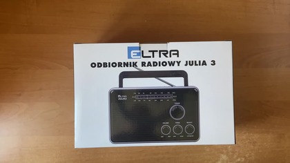 UNBOXING: Radio ELTRA Julia 3 - przenośne radio z regulacją tonów, sieciowe lub bateryjne