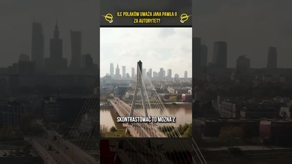 Ilu Polaków uważa JPII za autorytet? #ciekawostki #jp2 #religia #polska