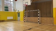 Kilka wsadów na nowym parkiecie