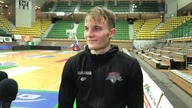 K.  Szymański po meczu z PGE Spójnią 106:64 - 08. 02. 2022