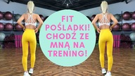 TRENING NA FIT POŚLADKI!/CHODŹ ZE MNĄ NA SIŁOWNIĘ!
