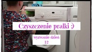 Czyszczenie pralki| Wyzwanie dzień 12| Posprzątaj ze mną