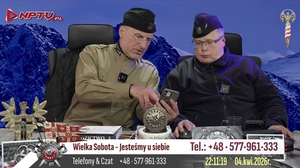 Wielka Sobota - Jesteśmy u siebie Sob.  4. 4. 2026r.  W.  Olszański, M.  Osadowski Rodacy Kamraci NPTV.pl