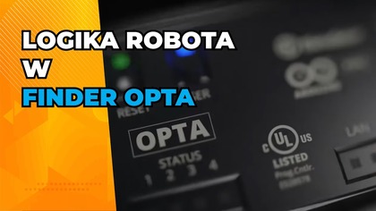 Sterownik Finder OPTA w praktyce - paletyzacja z robotem i integracja safety