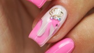Flaming nails art / Melkior Professional - ever smile