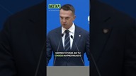 Zaczepne pytanie dziennikarza do Szłapki