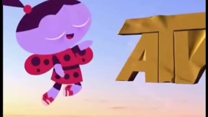 Ladybird Lu meets the ATV (Russia) logo