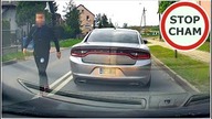 Agresja drogowa - kierowca DODGEa CHARGERa miał ochotę na ...  #1473 Wasze Filmy