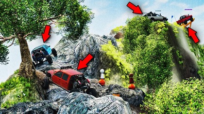 NIEMOŻLIWA Mapa Offroad typu Skilltest | BeamNG. drive Multiplayer