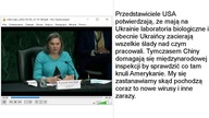 Przedstawiciele USA potwierdzają,że mają na Ukrainie laboratoria biologiczne - Podsekretarz stanu, V
