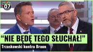 Kłótnia Trzaskowskiego z Braunem.  Szokujące sceny podczas debaty | Gazeta.pl