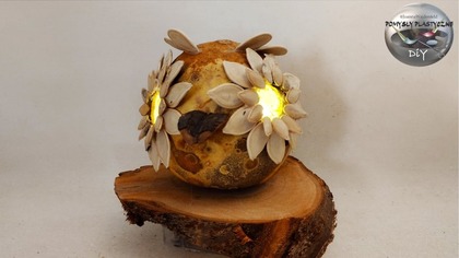  Jak zrobić sowę z dyni - Pomysły Plastyczne DiY