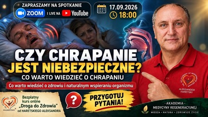 Chrapanie - Przyczyny, Jakość Snu i Bezdech Senny.  Co Warto Wiedzieć? Medycyna Regeneracyjna.