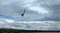 Wypadek podczas pr&oacute;bnego lotu helikopterem