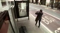 Cyfrowa animacja na  przystanku autobusowym