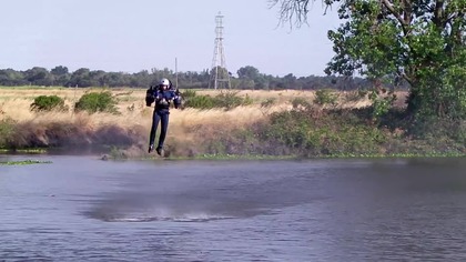 Jetpack JB-9 - pierwsze loty