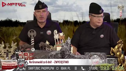 NA GRUNWALD Sob.  15. 8. 2026r.  W.  Olszański, M.  Osadowski Kamraci NPTV.pl RODACY KAMRACI.