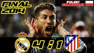 Real 4:1 Atletico Finał Ligi Mistrzów 2014, skrót meczu, Polski komentarz HD
