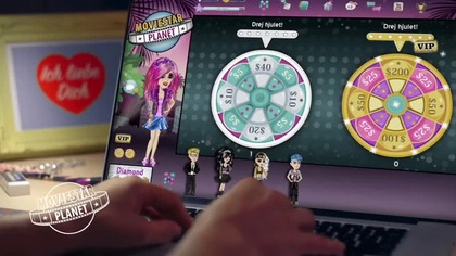 Reklama telewizyjna MovieStarPlanet &ndash; emisja w listopadzie 2011 r.