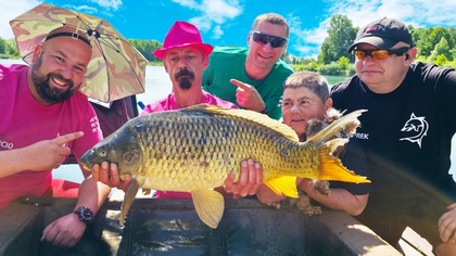 Surstromming i KARPIE na method feeder z Głębokiej Wody | 5 sezon Jedziemy na ryby z Polsat Play