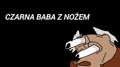 czarna baba z nożem (odc 5) : walka