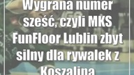 Wygrana numer sześć, czyli MKS FunFloor Lublin zbyt silny dla rywalek z Koszalina [zdjęcia]