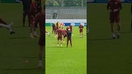 Trening reprezentacji.  Probierz świruje z Bednarkiem