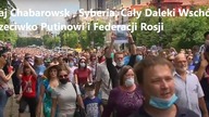 Setki tysięcy na ulicach Chabarowska, Moskwy, miast Syberii i Dalekiego Wschodu przeciwko Banksterce