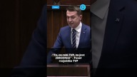 To jest zbrodnia na polskiej demokracji - poseł ostro o TVP #shorts