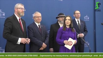 G. BRAUN, R. FRITZ, W. SKALIK: Repolonizacja W-wy Konferencja Prasowa przed Pokazem Filmu S. PITONIA