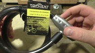 Test zapięcia rowerowego - linka rowerowa TopCent i próba otworzenia wytrychem.  #lockpicking