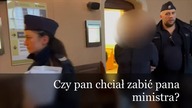 Czołem wielkiej, narodowej Polsce! m&oacute;wi chwilę po aresztowaniu Paweł