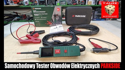 PARKSIDE PSKT 30 A1 Samochodowy Tester Obwodów Elektrycznych z Kuaflanda