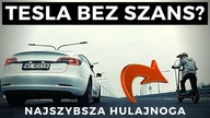 Wyścig TESLA MODEL 3 vs.  HULAJNOGA | Daniel Grzyb