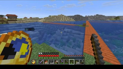 I fished out an enchanted bow #minecraft #game #gaming #Bruh #Short #Shorts