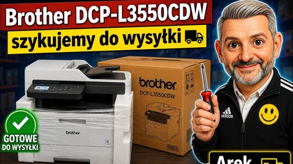 Brother DCP-L3550CDW szykujemy do wysyłki