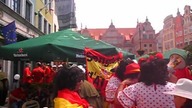 Kibice Hiszpanii opanowali Gdańsk