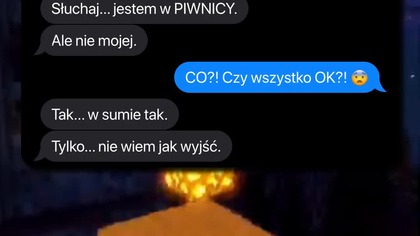 Jestem w piwnicy
