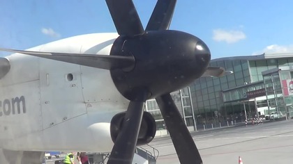26 09 16 DHC 8 402Q Dash 8 4408 SP EQC Wrocław Warszawa LOT